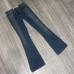 Levi’s super low boot cut jeans